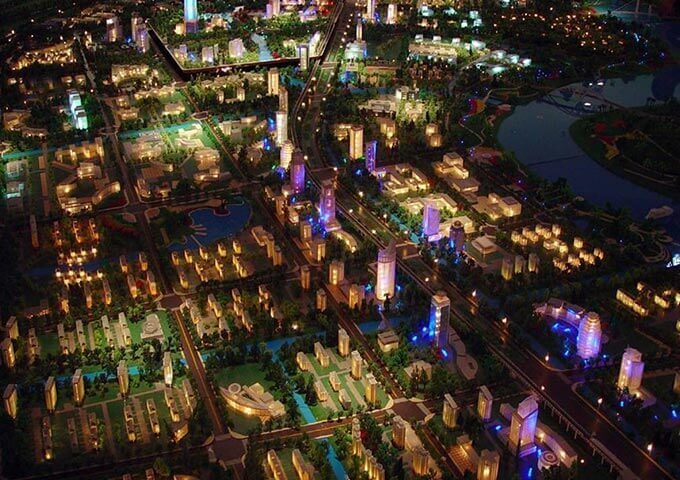 大型規劃展示模型